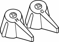 Faucet Handles; Type: Faucet Handles ; Style: CP Lavatory Handles ; For Manufacturer: CN ; For Manufacturer's Number: 523H&C ; PSC Code: 4510